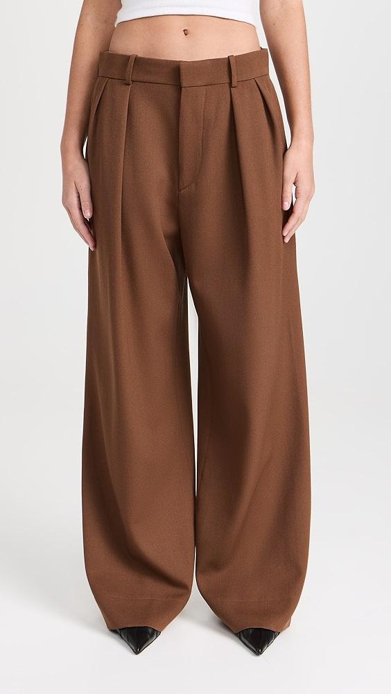 WARDROBE.NYC Low Rise Trouser | Shopbop Product Image