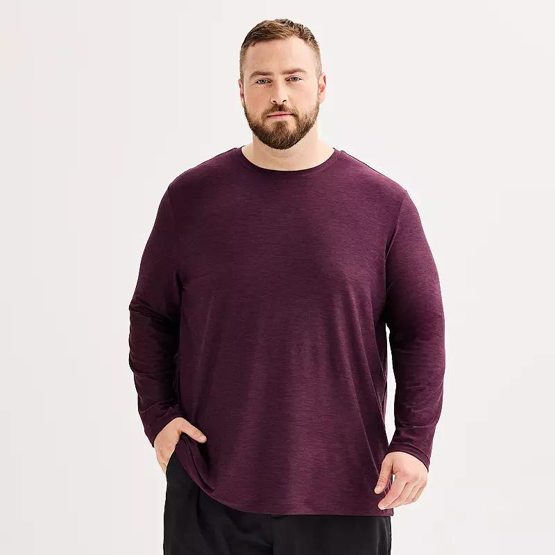 Big & Tall FLX Luxury Soft Wander Long Sleeve Tee, Mens Product Image