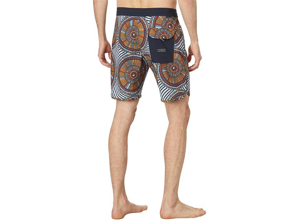 VISSLA Skeleton Coast 18.5 Boardshorts (Phantom) Men's Swimwear Product Image