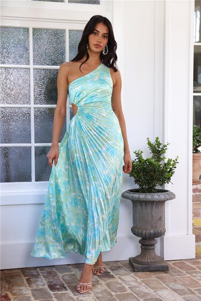 Knowledge Of Style Maxi Dress Blue Product Image