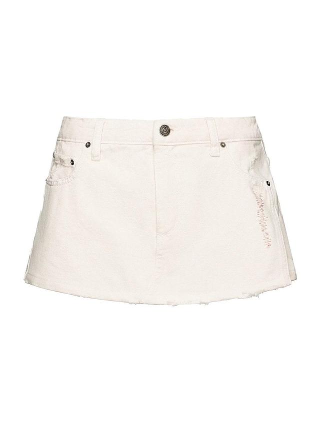 Womens Zuri Denim Skirt Product Image