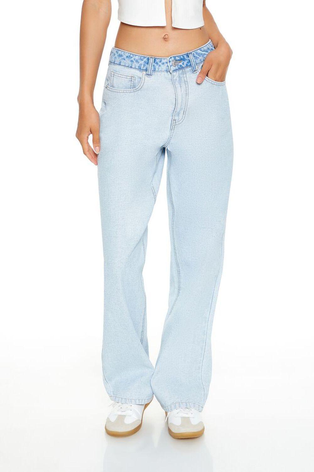 High-Rise Straight Jeans | Forever 21 Product Image