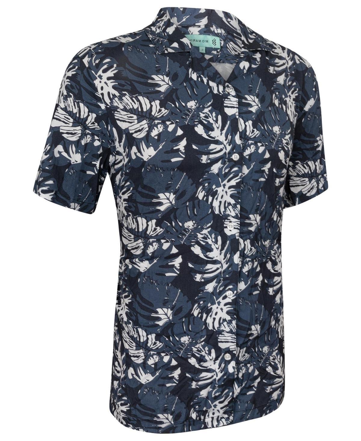 Mens Casual Button-Down Hawaiian Shirt - Short Sleeve Product Image