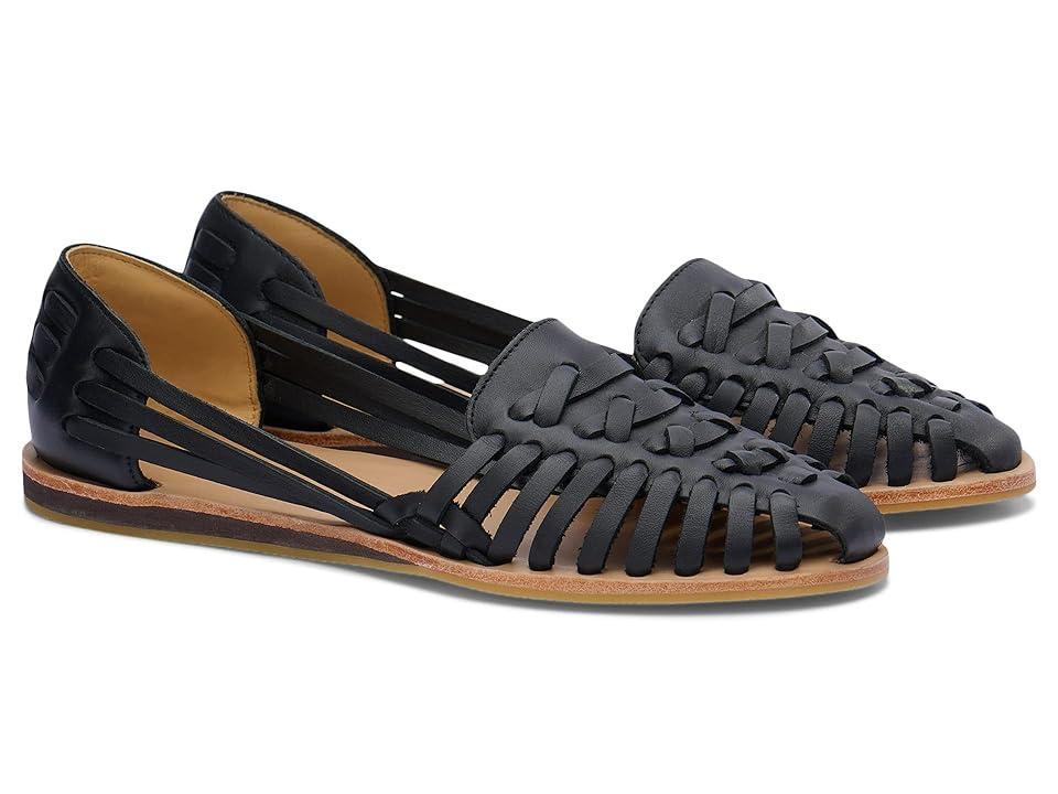 Woven Leather Sandals Product Image