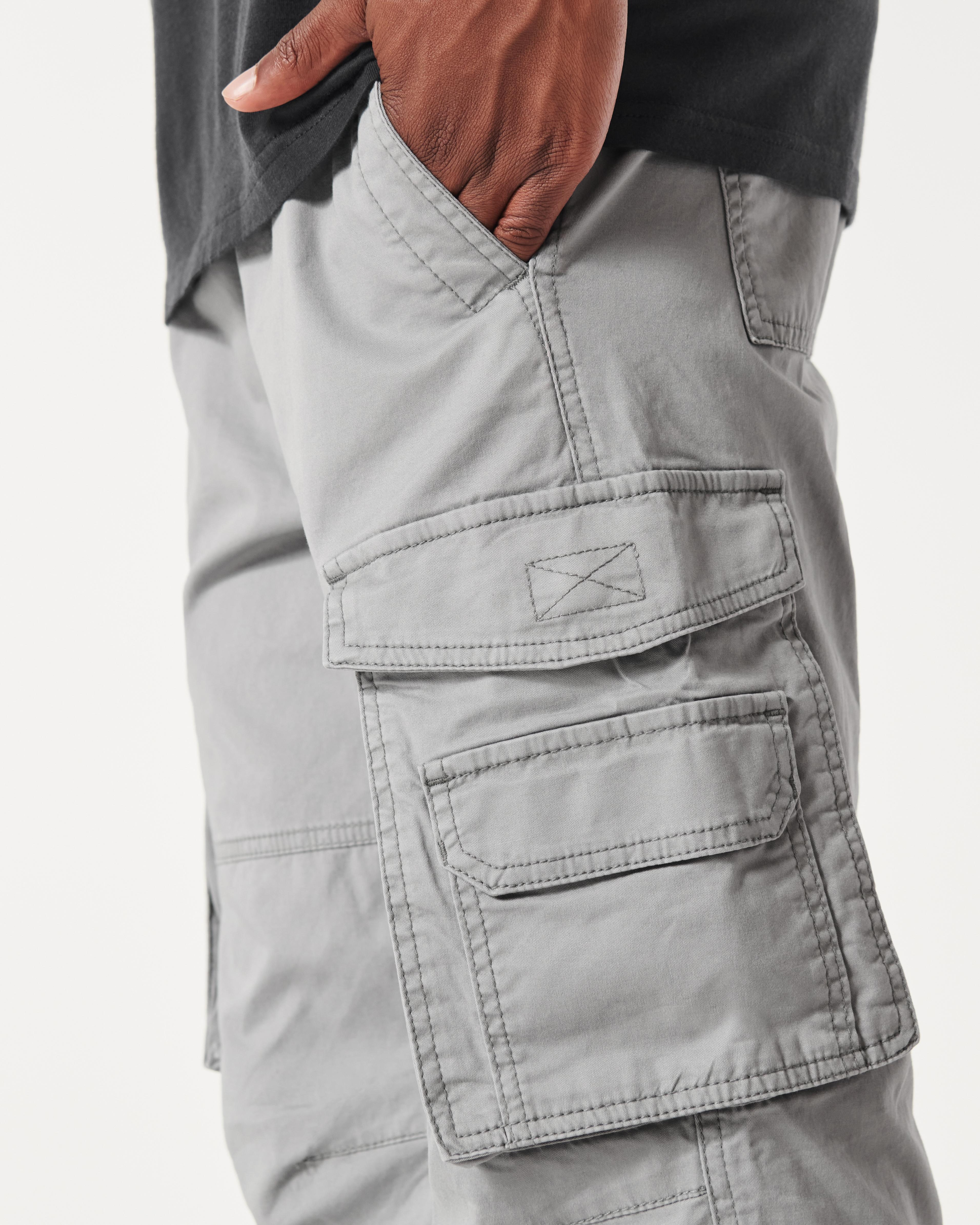 Slim Straight Cargo Pants Product Image