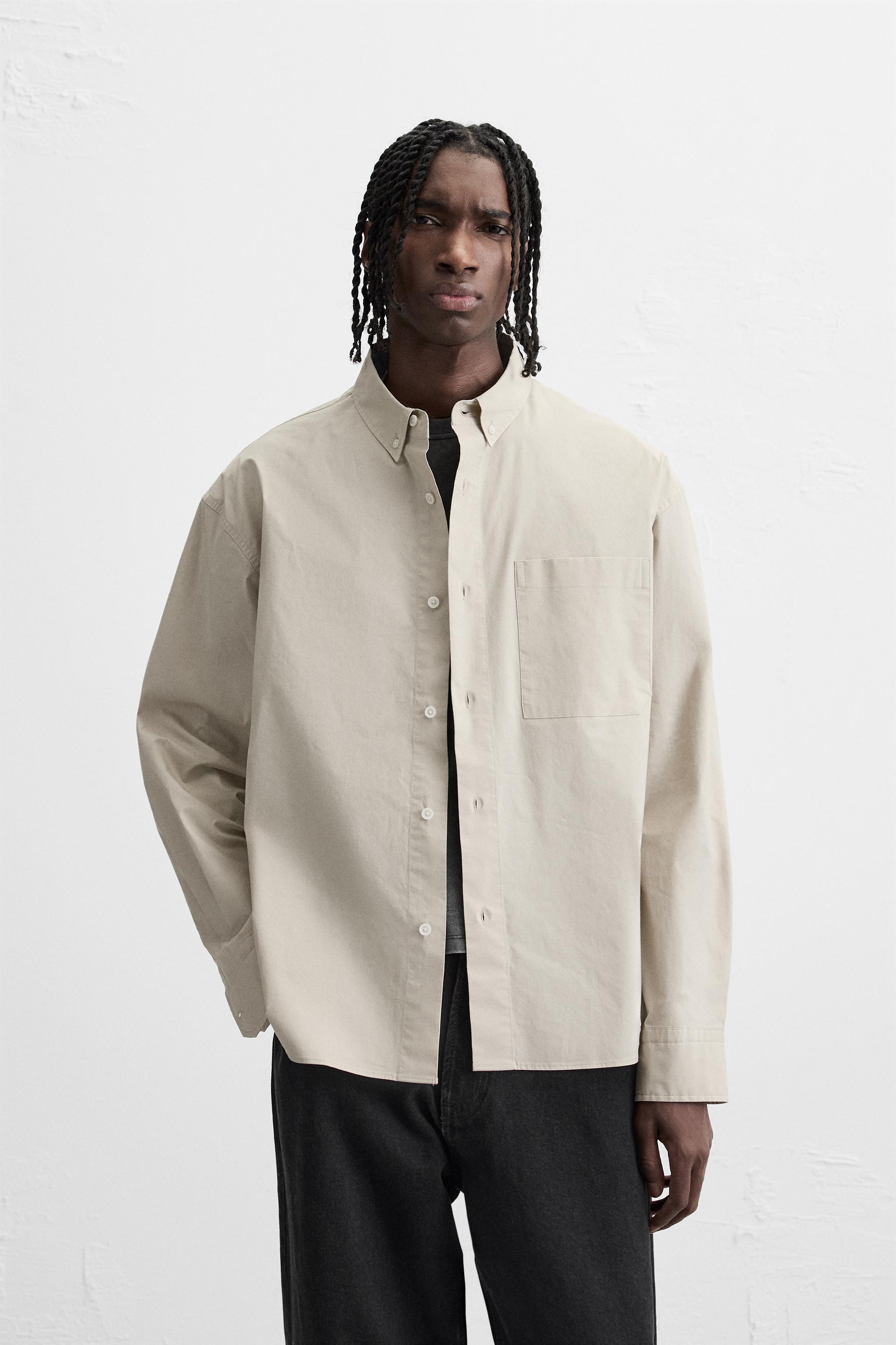 POCKETED RELAXED FIT SHIRT Product Image