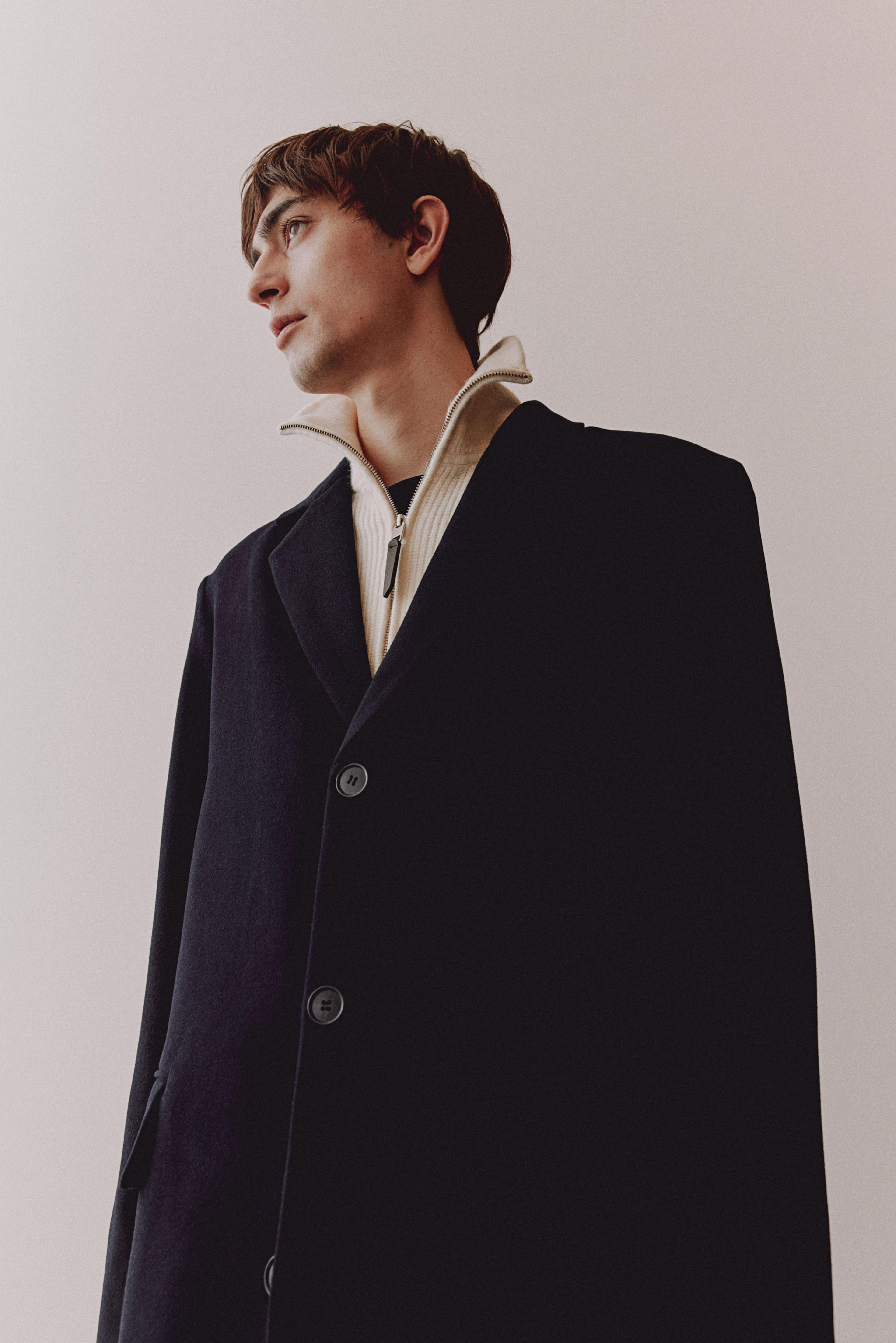 Wool-Blend Coat Product Image