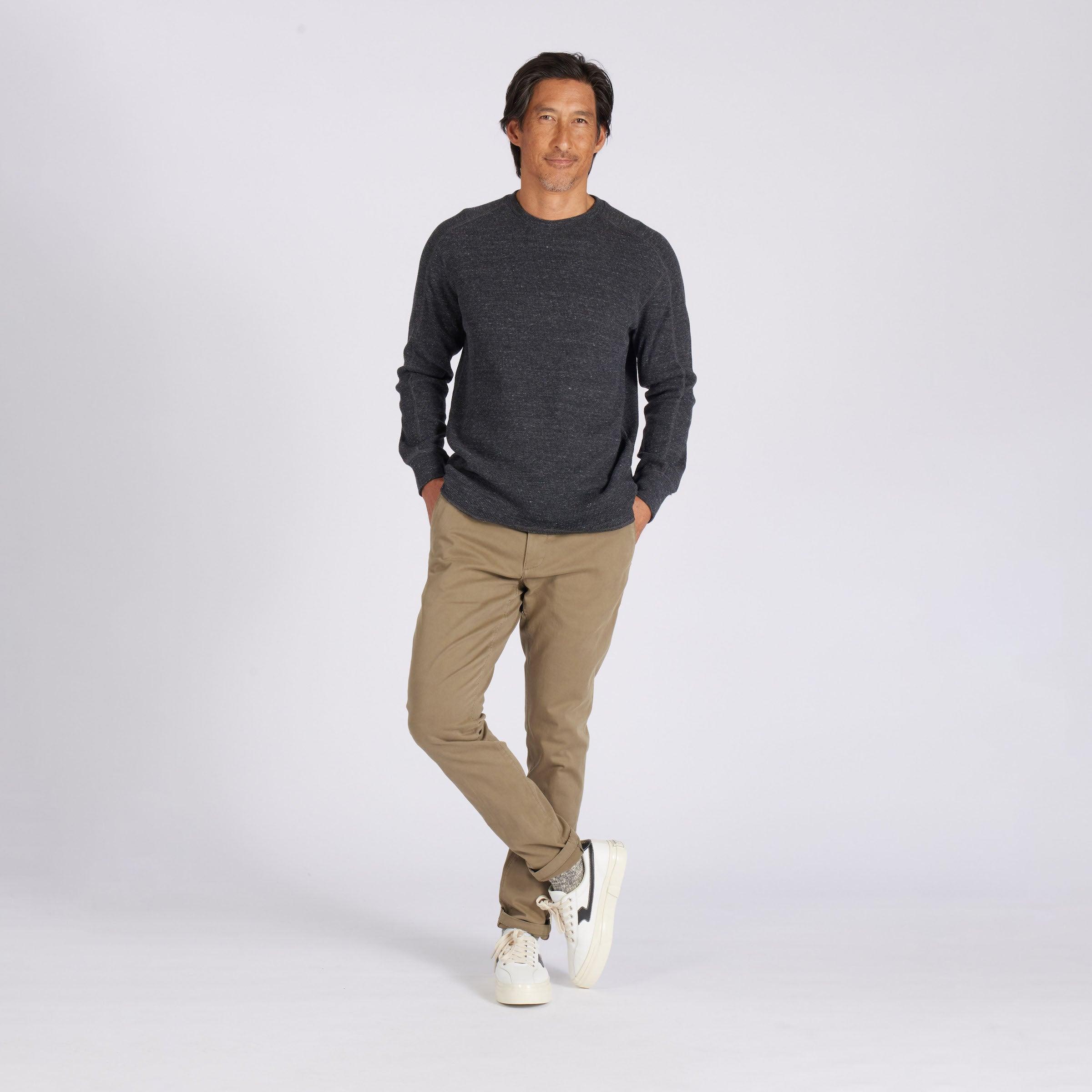 Precision Stretch Classic Fit Chino - Military Olive Product Image