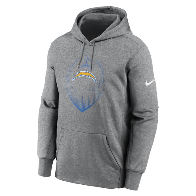 Mens Los Angeles Chargers Icon Mens Nike Therma NFL Pullover Hoodie Product Image