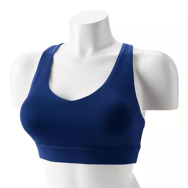 Tek Gear Ultrastretch Medium-Impact V-Neck Sports Bra, Womens Product Image