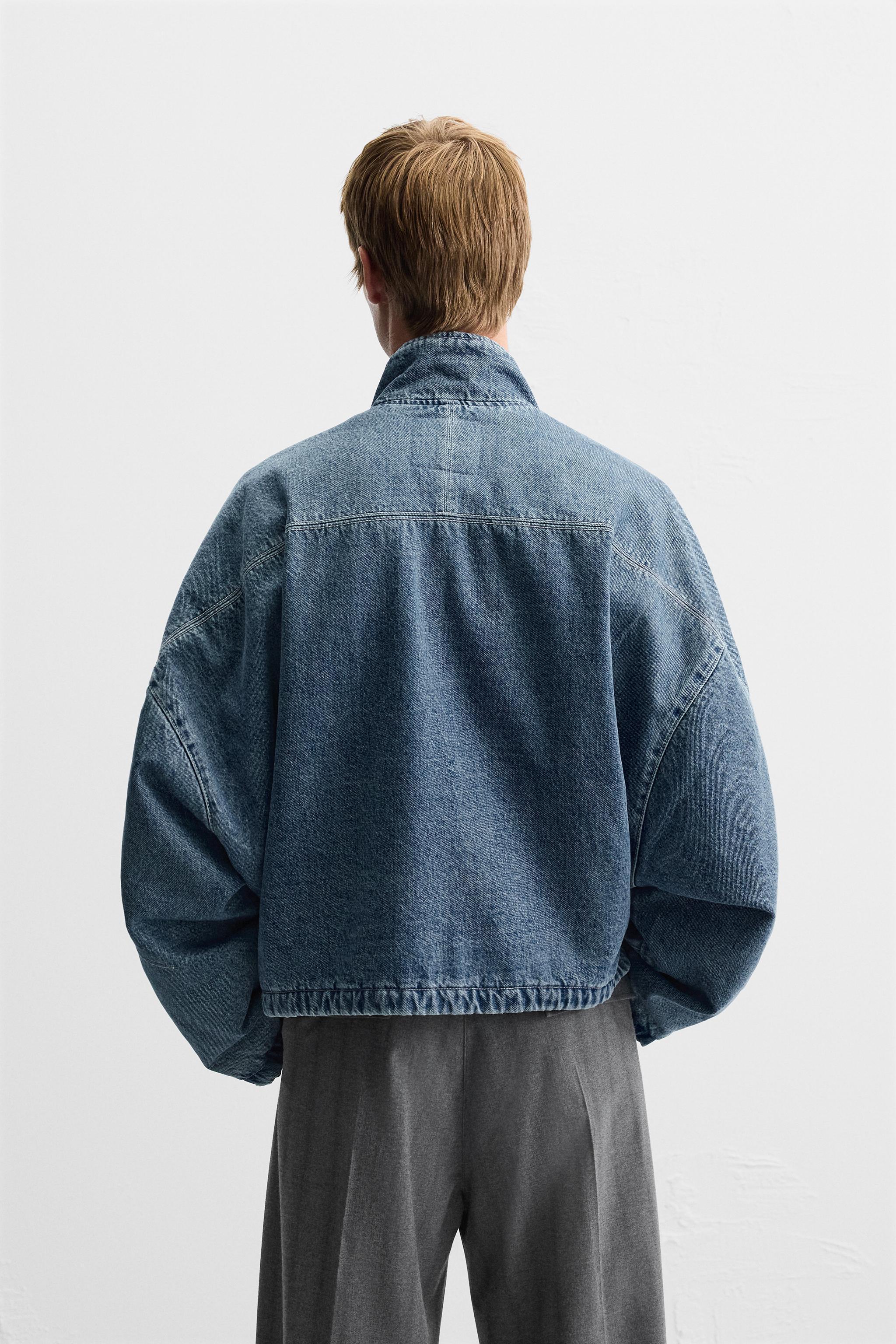 RELAXED FIT DENIM JACKET Product Image