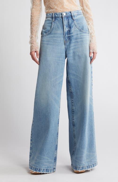 FRAME The Skater High Waist Wide Leg Jeans product image