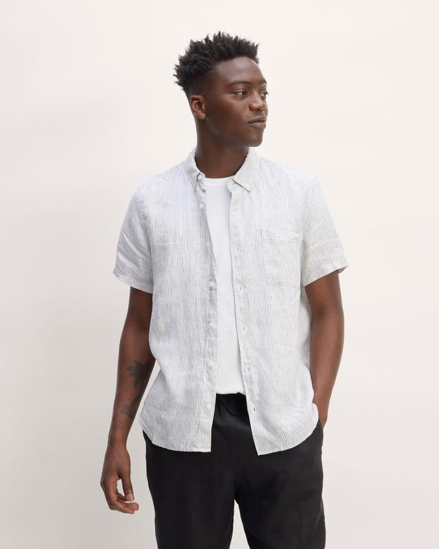 The Linen Short-Sleeve Standard Fit Shirt Product Image