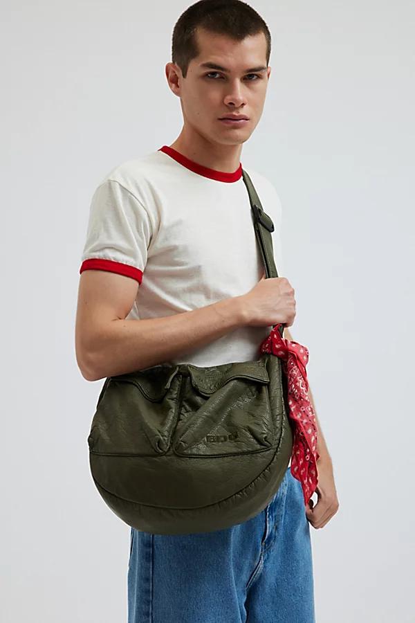 BDG Washed Faux Leather Sling Bag Mens at Urban Outfitters Product Image