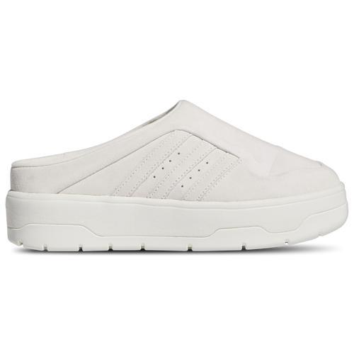 adidas Originals Womens adidas Originals Rivalry Mule - Womens Shoes Grey/Cloud White/Off White Product Image