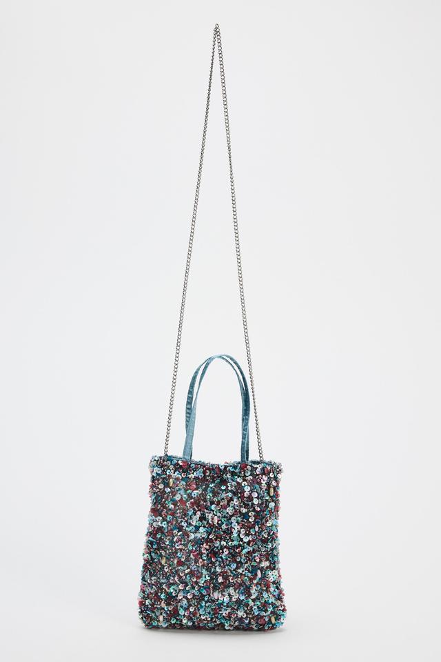 BEADED MINI BUCKET BAG Product Image