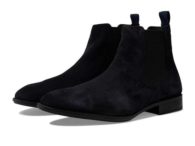 BOSS Colby Chelsea Boot (Dark Blue) Men's Shoes Product Image