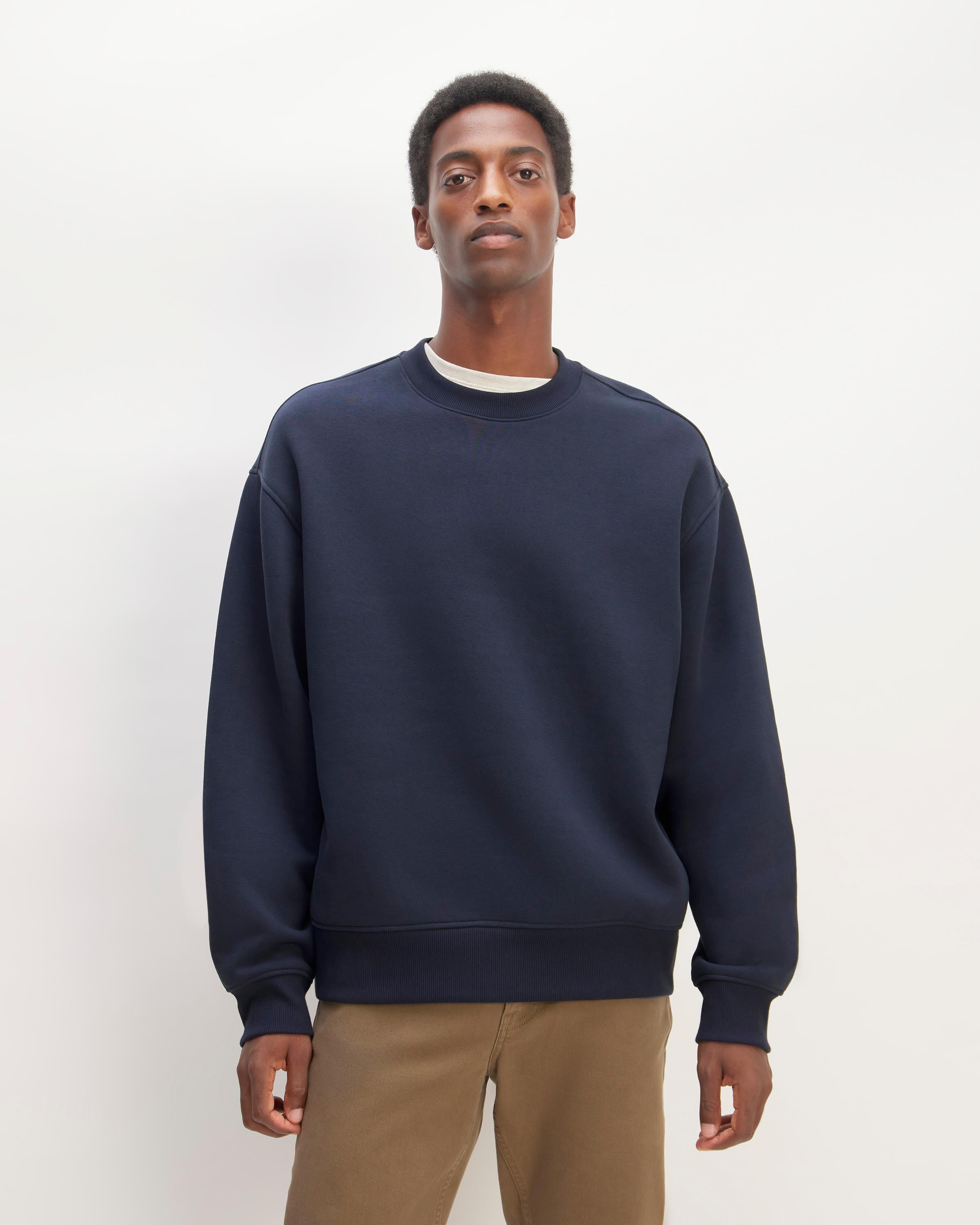 Mens ReTrack Crewneck Sweatshirt by Everlane Product Image