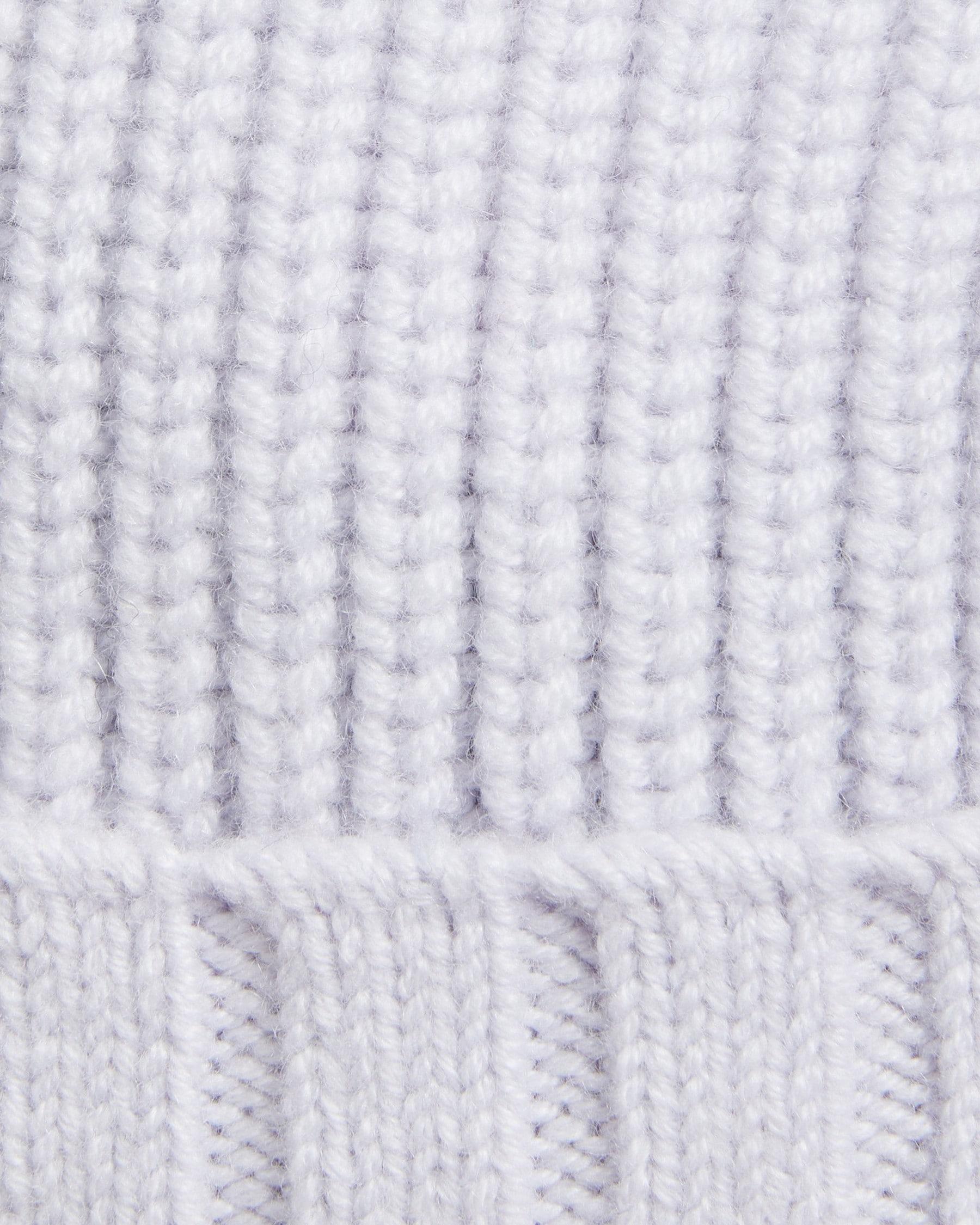 Rib Knit Beanie in Wool-Cashmere Product Image