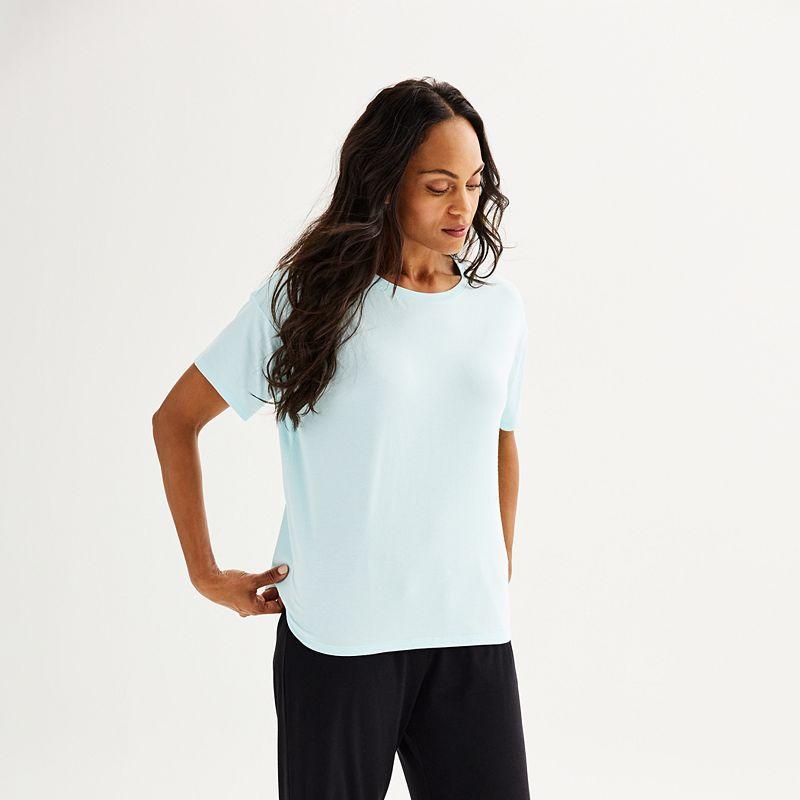 Womens Sonoma Goods For Life Cotton Modal Sleep Tee Product Image