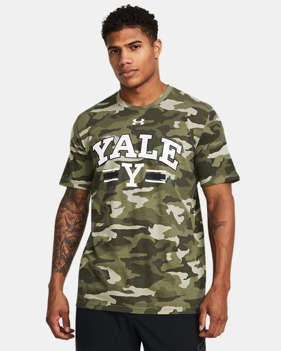 Mens UA Performance Cotton Camo Collegiate Short Sleeve Product Image