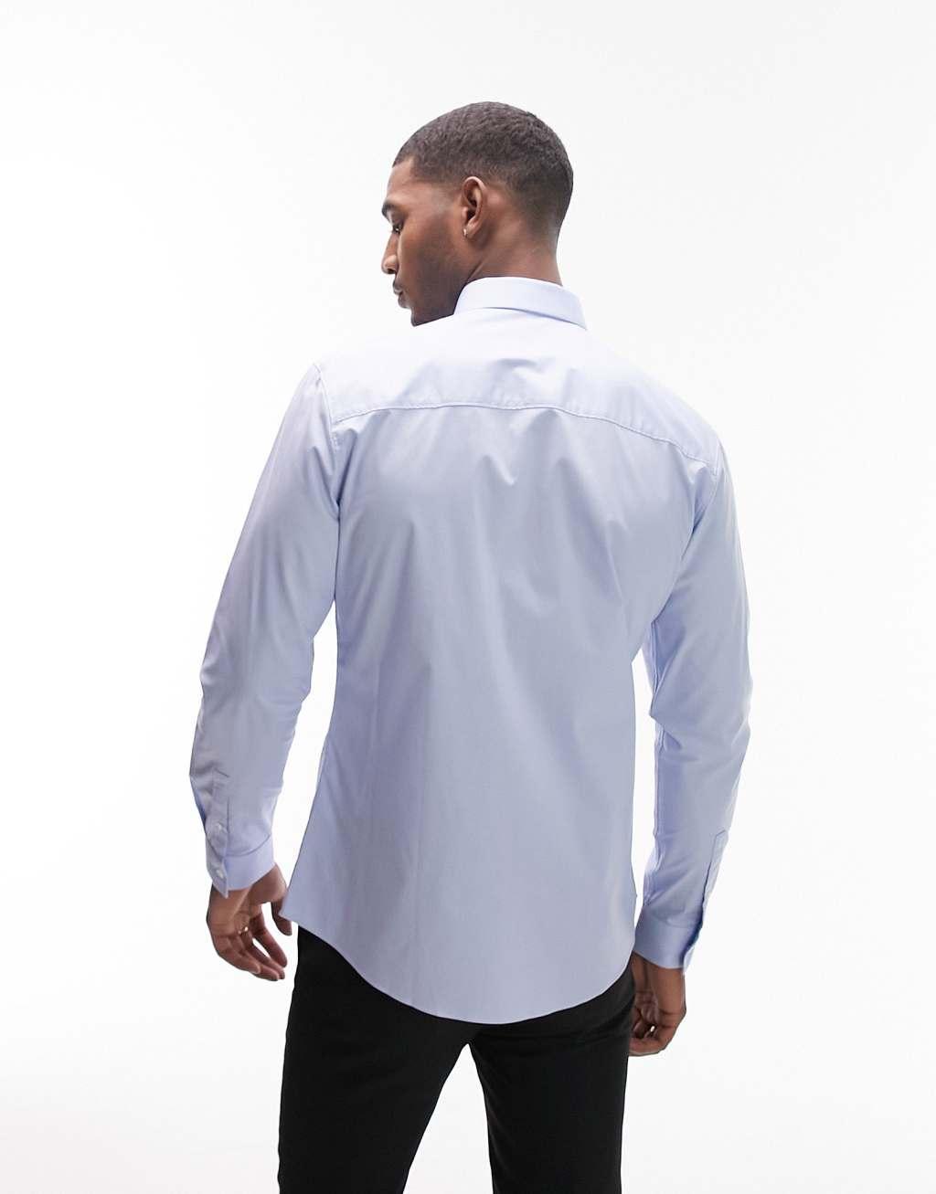 Topman long sleeve formal stretch shirt Product Image