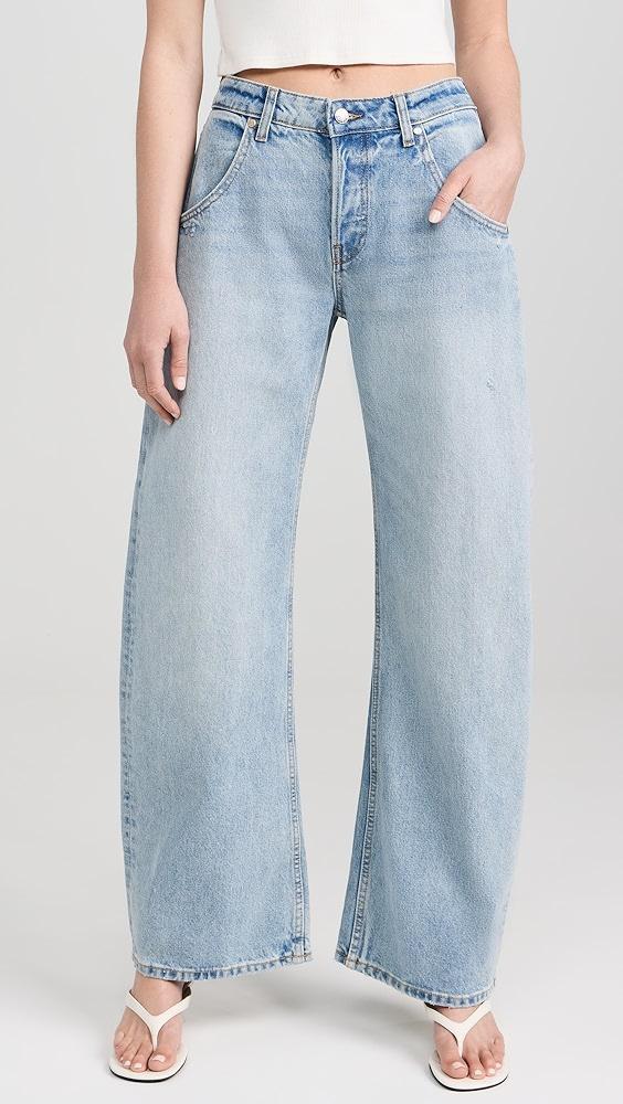 EB Denim Enzo Midrise Barrel Jeans | Shopbop Product Image