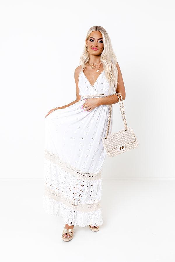 Falling For Bali Eyelet Maxi Product Image