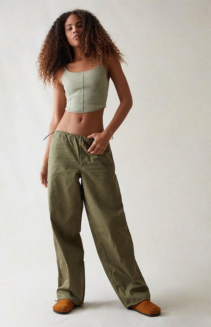 Women's Low Rise Parachute Pants - Product Image