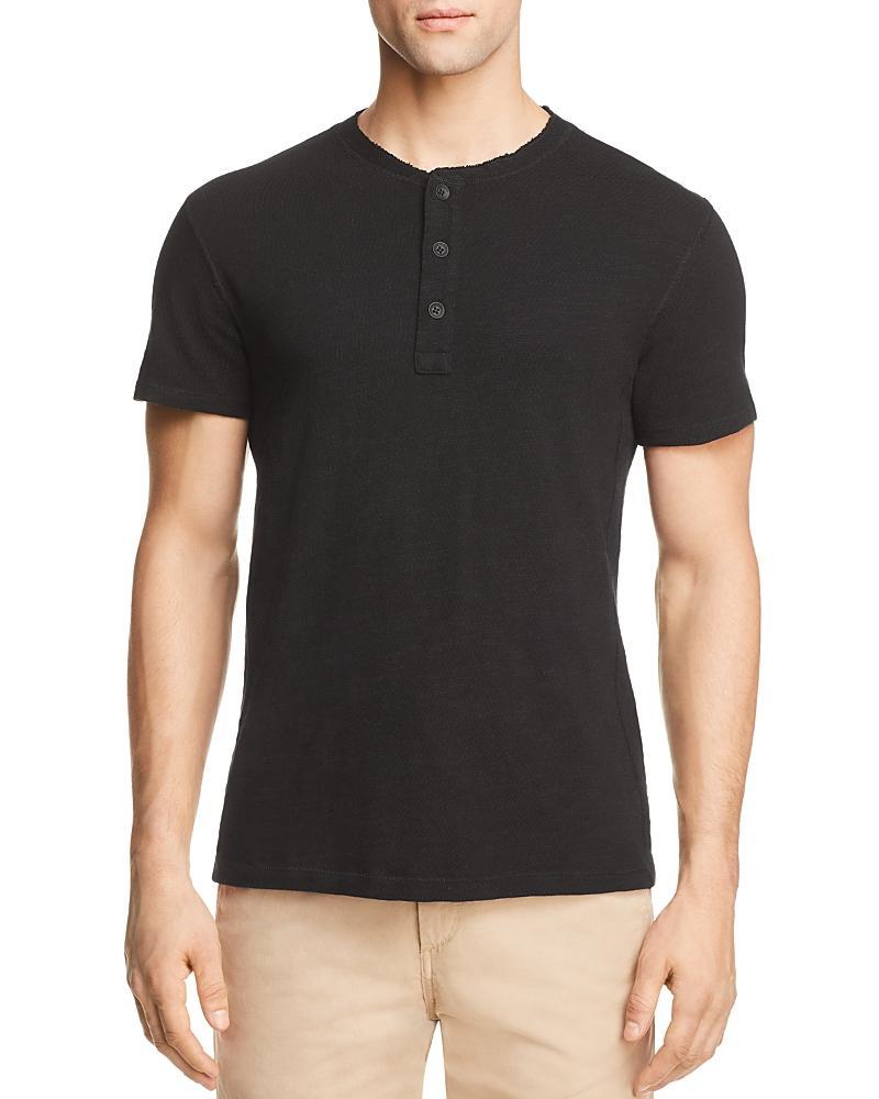 rag & bone Classic Short Sleeve Henley Product Image