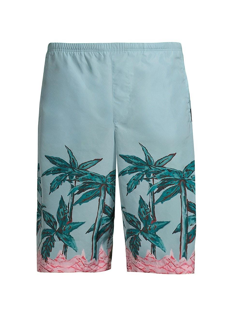 Mens Palms Row Long Swim Shorts Product Image