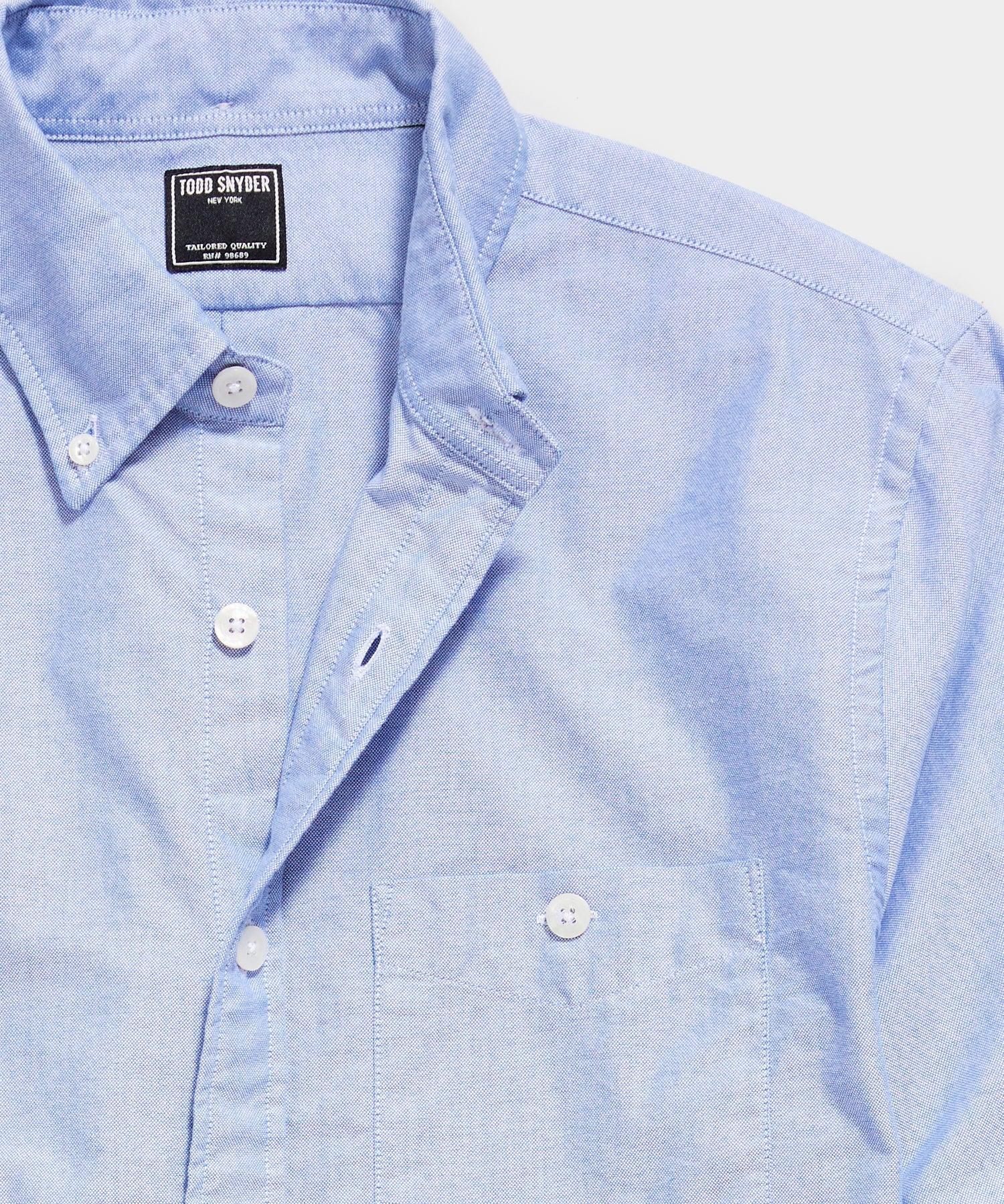 Slim Fit Favorite Oxford Shirt in Blue Regatta Product Image