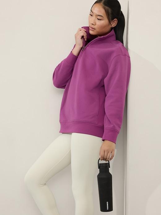 Forever Fleece 1/4 Zip Sweatshirt Product Image