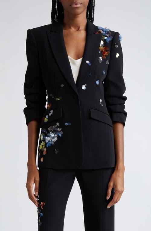 Cinq  Sept Cheyenne Sequin Flower Blazer Product Image