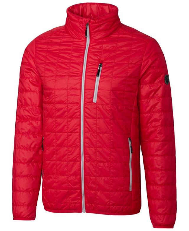 Cutter & Buck Rainier PrimaLoft Mens Big & Tall Eco Insulated Full Zip Puffer Jacket Product Image