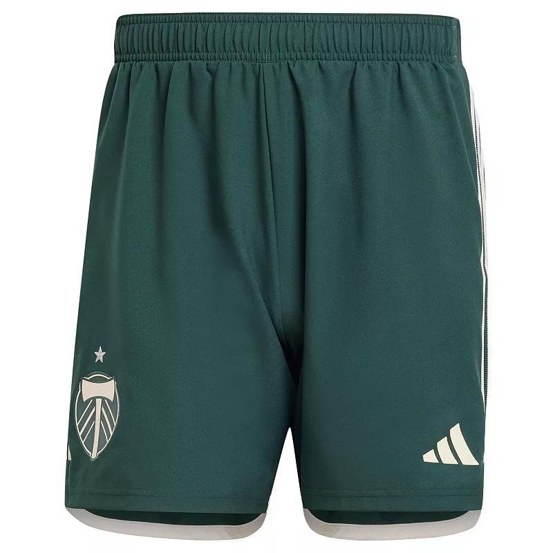 Mens adidas Portland Timbers 2024 Away Authentic Shorts Product Image