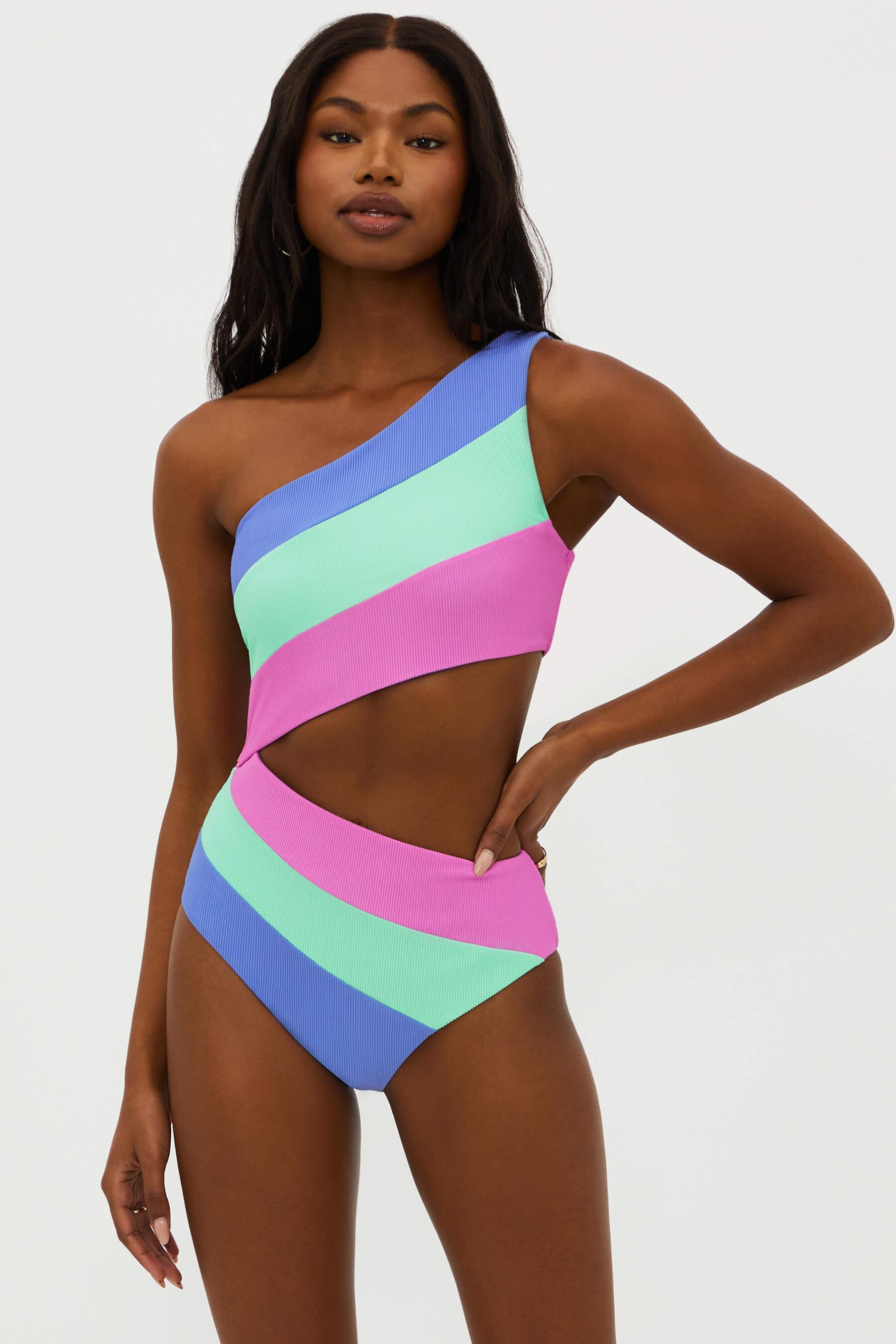 Joyce One Piece High Tide Colorblock Product Image