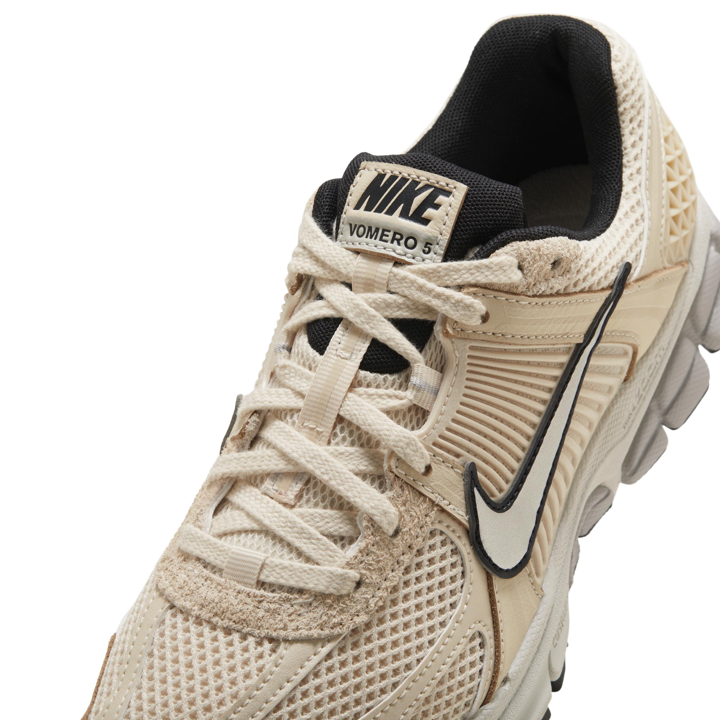 Nike Womens Nike Zoom Vomero 5 COR - Womens Running Shoes Pearl White/Chrome/Light Brown Product Image