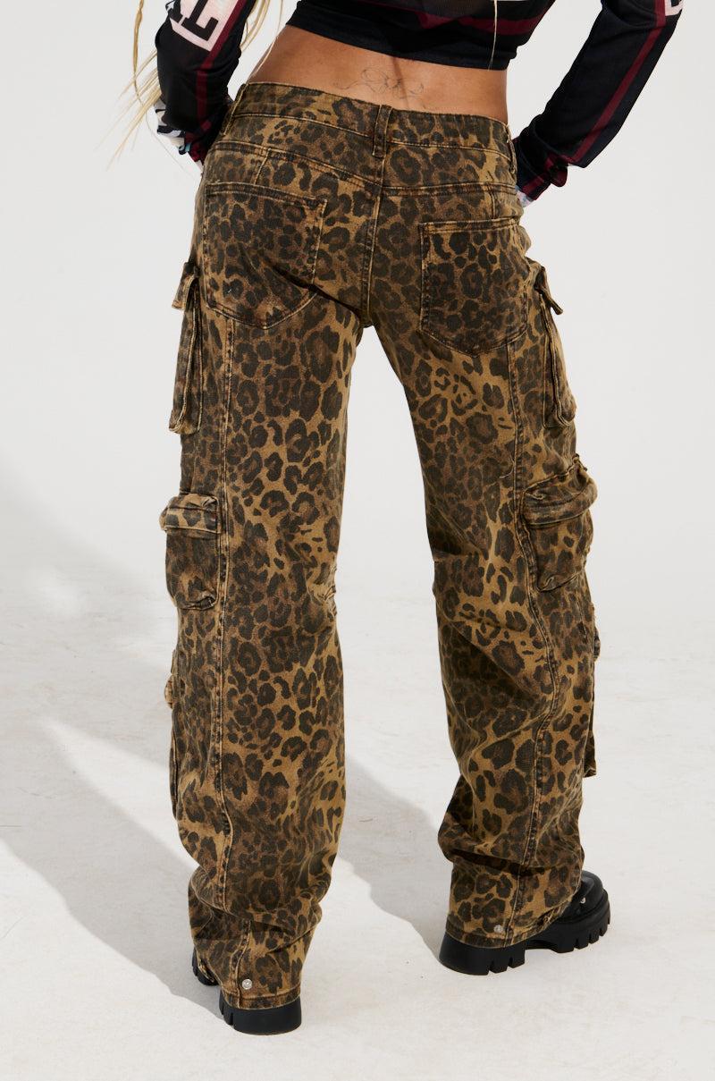 THE ULTIMATE LEOPARD CARGO PANT Product Image