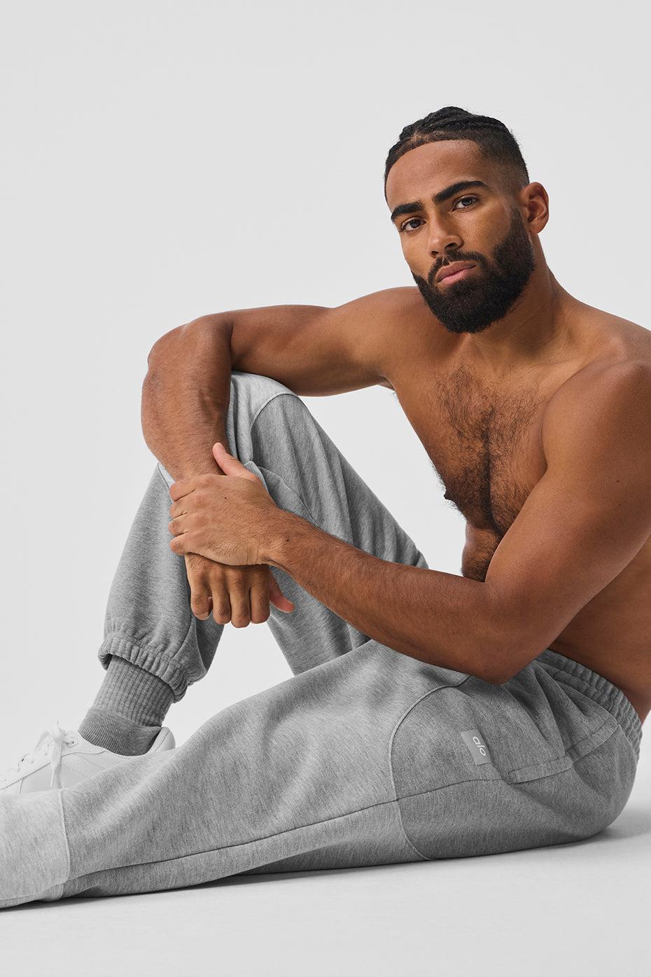 Make Waves Sweatpant - Athletic Heather Grey Tonal Male Product Image