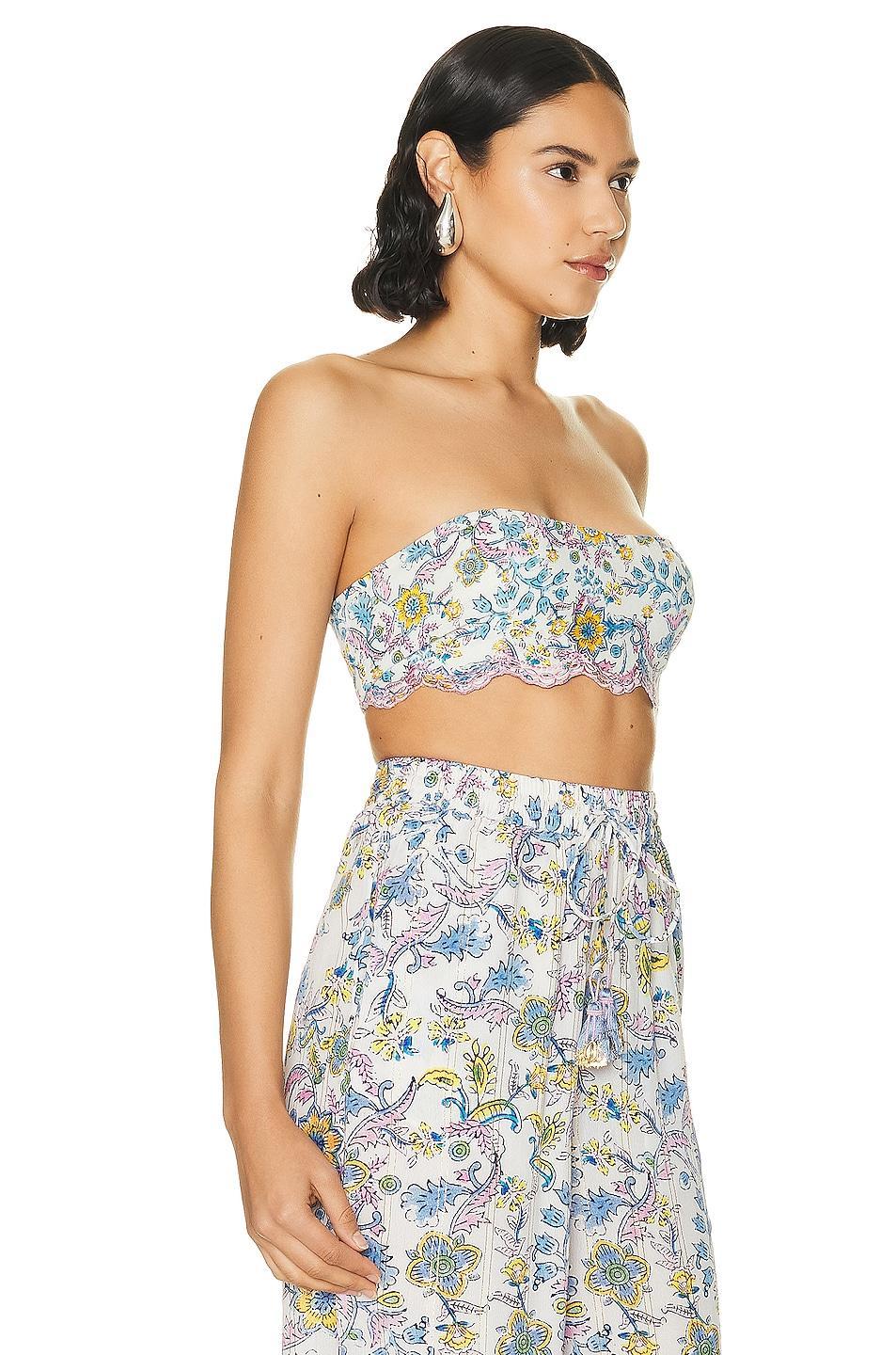 HEMANT AND NANDITA Vana Bandeau Top Product Image