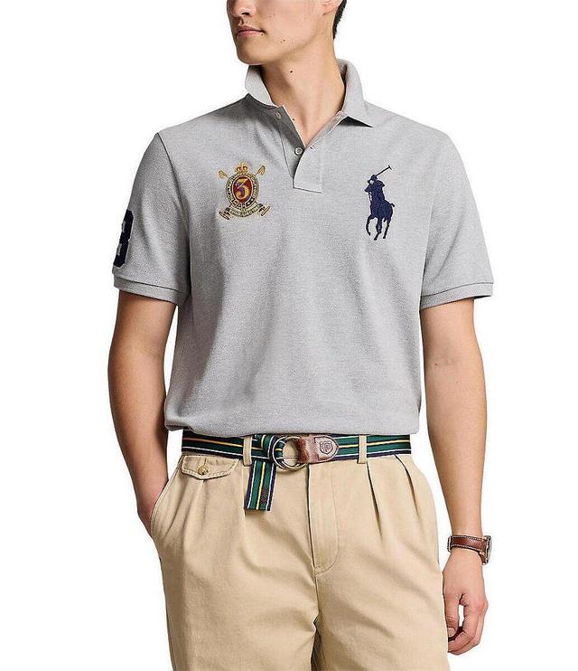 Polo Ralph Lauren Big & Tall Classic Fit Big Pony Mesh Short Sleeve Polo Shirt Product Image