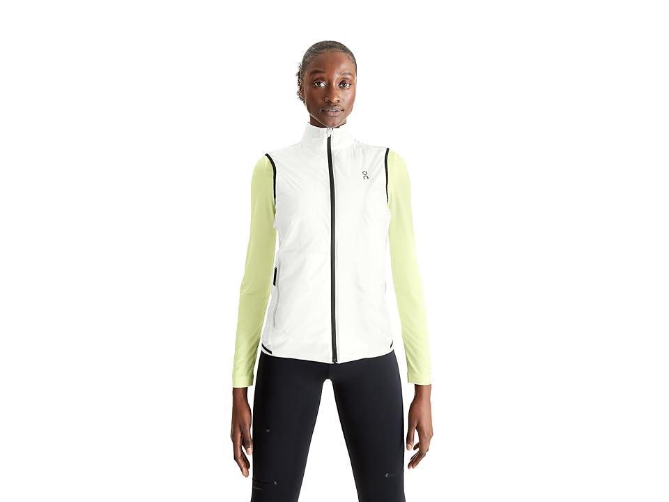 On Weather Vest (White ) Women's Clothing Product Image