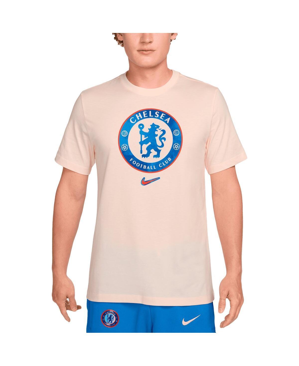 Nike Mens Light Pink Chelsea Crest T-Shirt Product Image