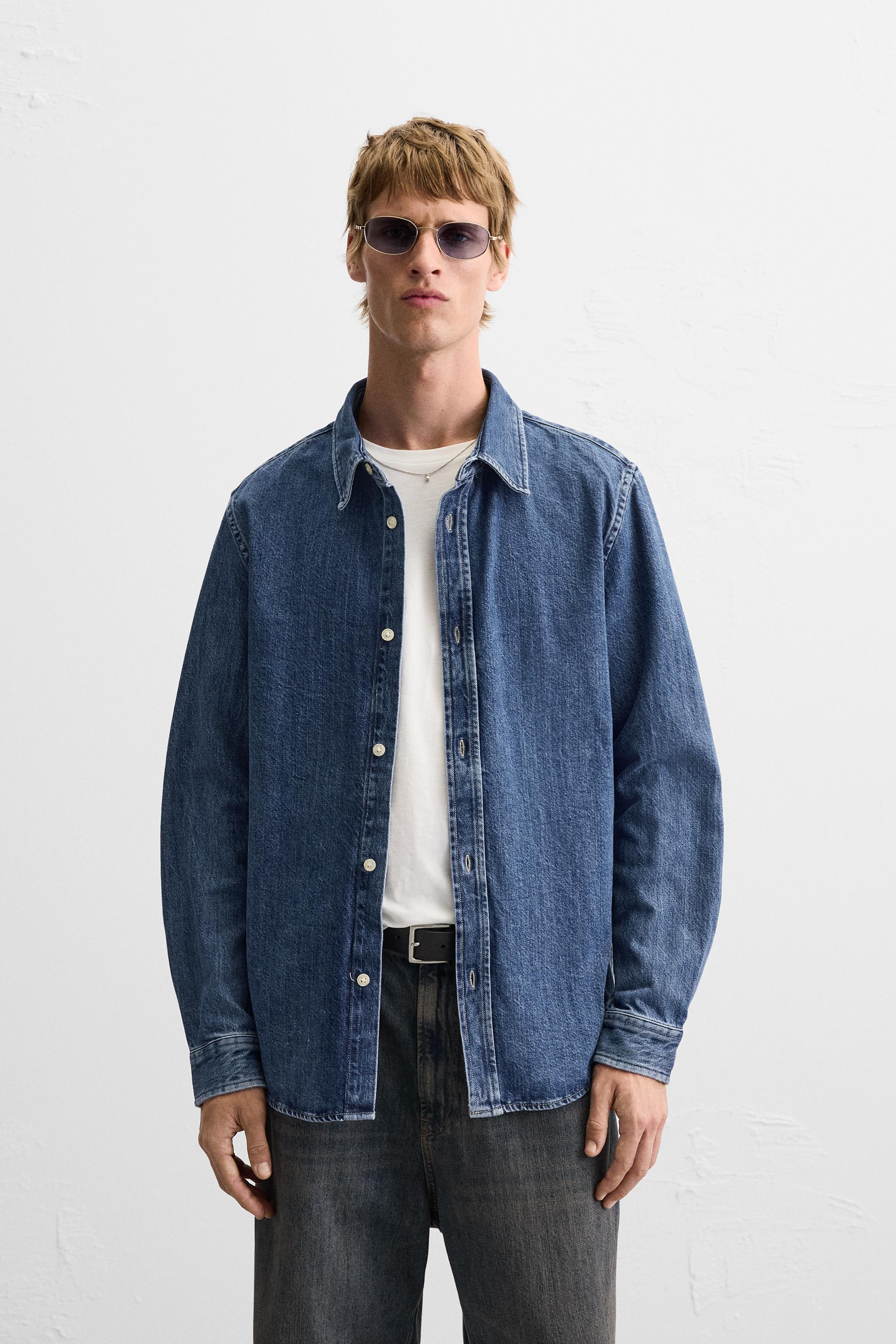 DENIM OVERSHIRT Product Image