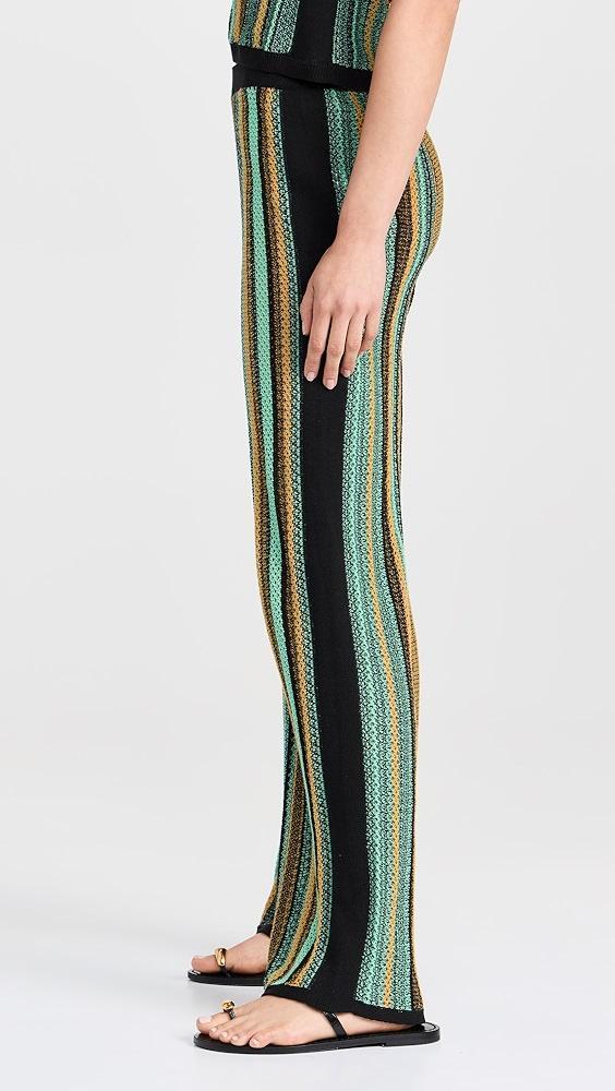 Nation LTD Cher Crochet Stripe Pants | Shopbop Product Image