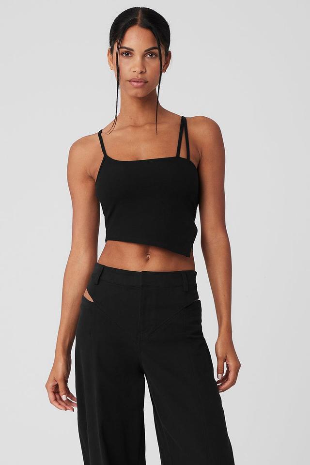 Alosoft All Night Tank - Black Female Product Image