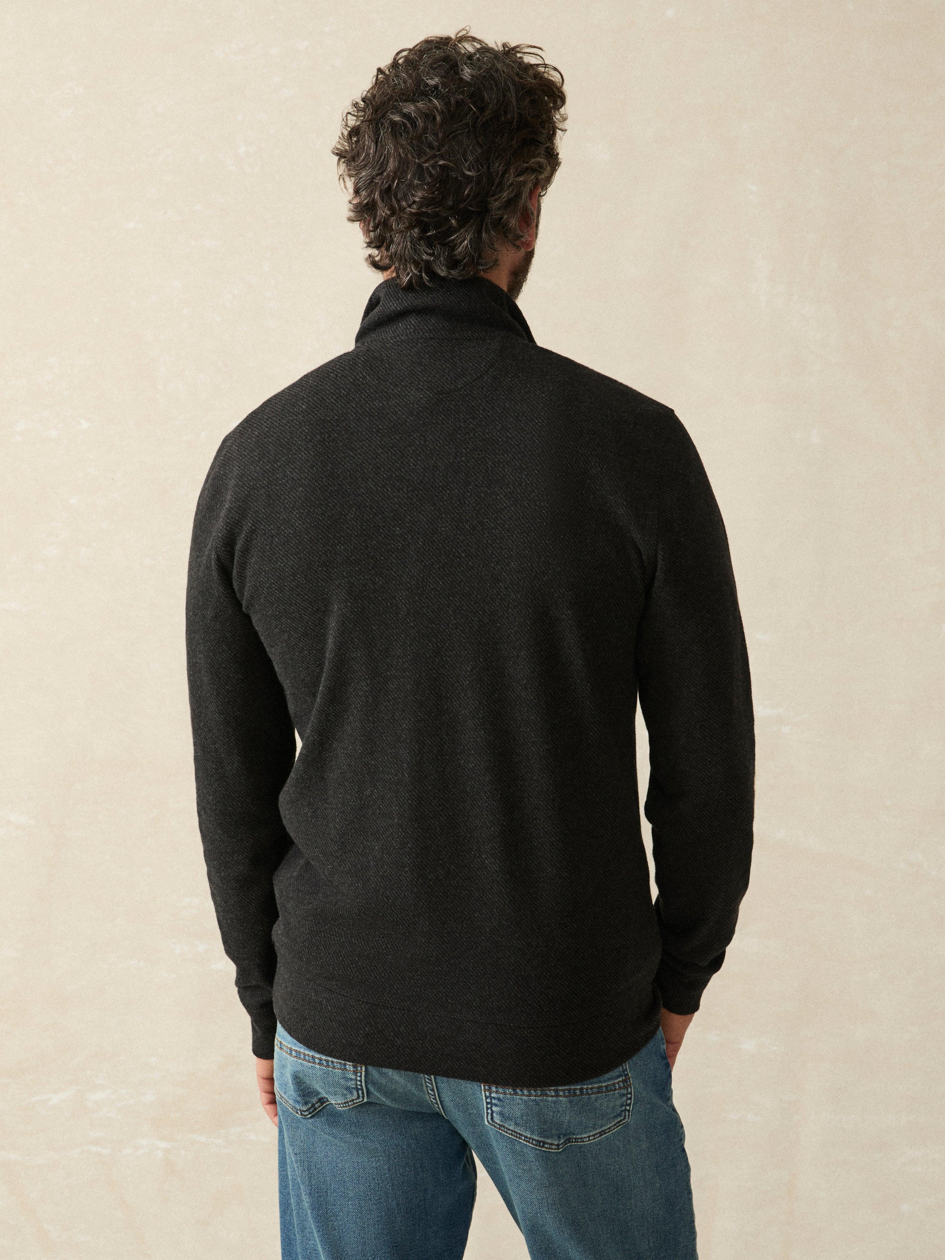 Legend™ Sweater Quarter Zip - Heathered Black Twill Male Product Image