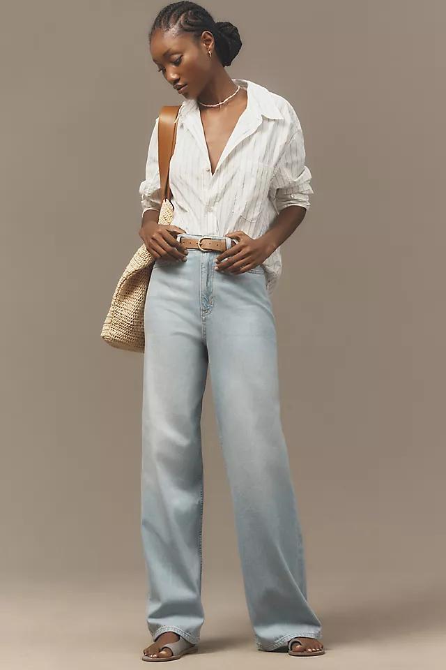 Pilcro Relaxed High-Rise Wide-Leg Jeans Product Image