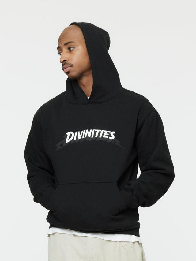 Bolts Logo Hooded Sweatshirt (Black) Product Image